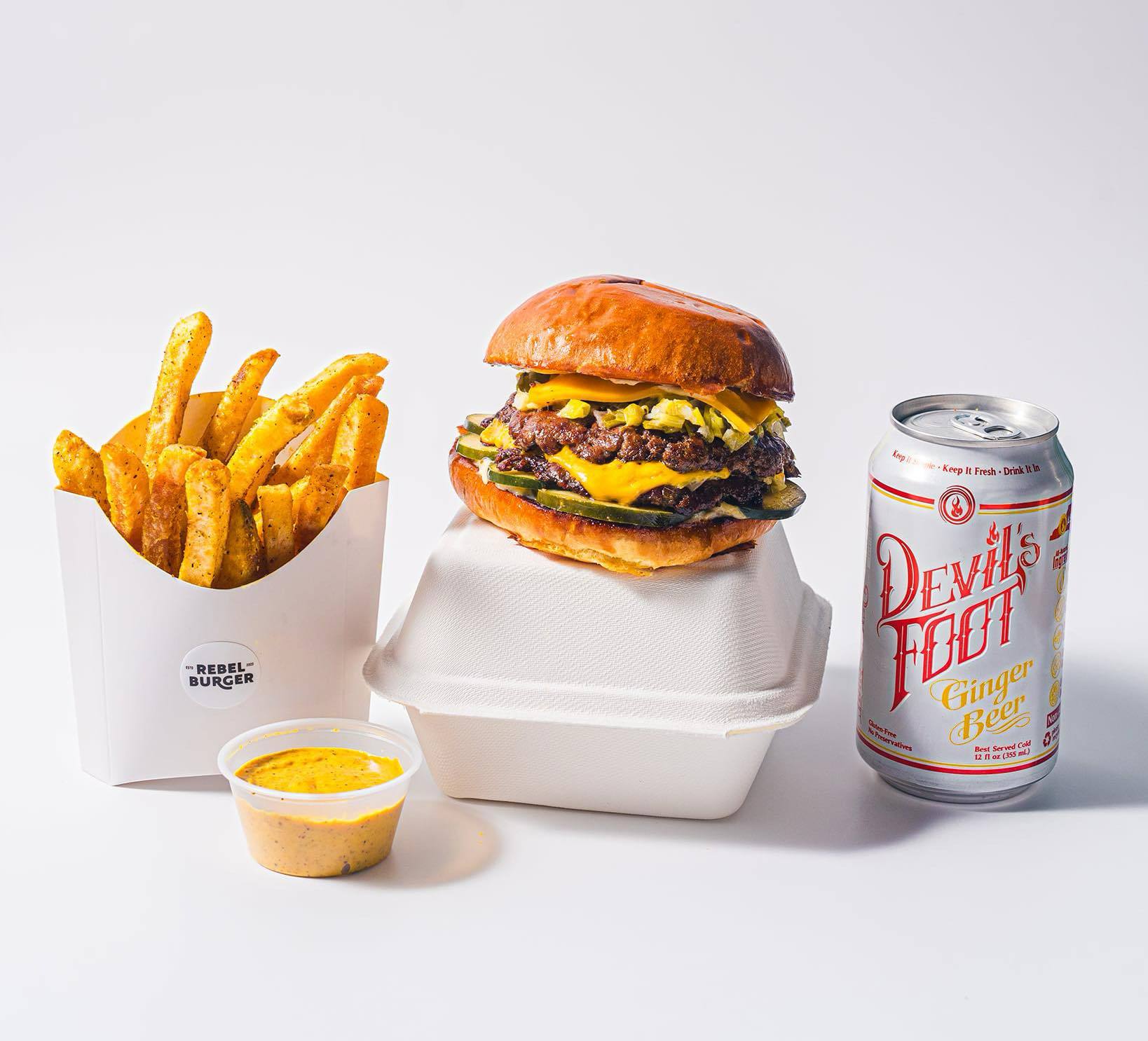 Rebel Burger Signature Meal